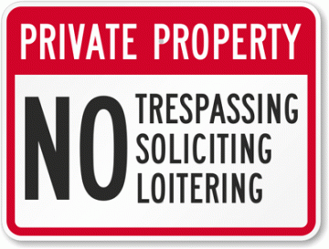 Private property, is it really non-existent?