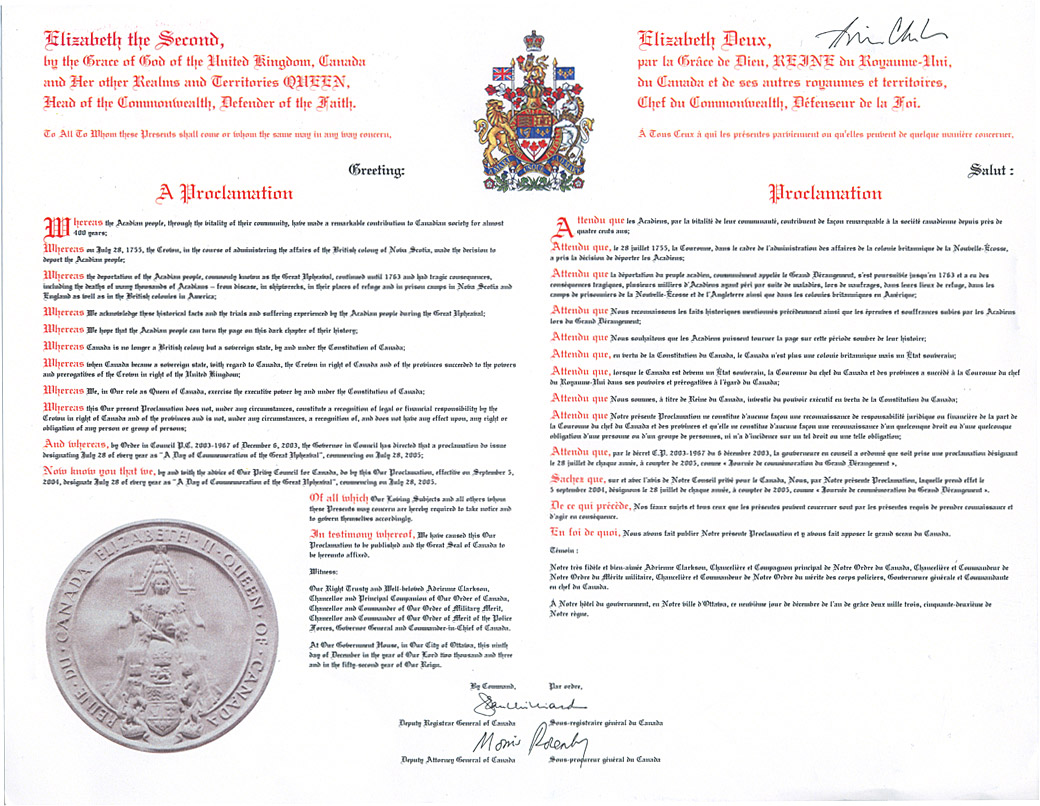 Happy Great Upheaval Day 230 Year Old Petition To The King Leads To